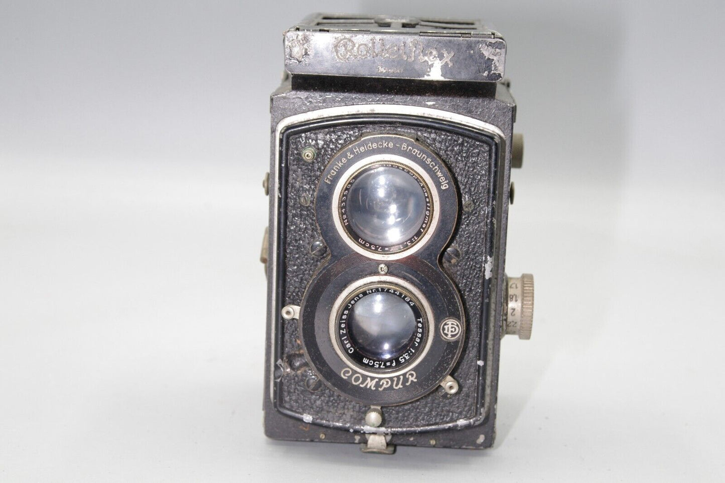 1930s Rolleiflex 6X6 K2 with 7.5cm F/3.5 Tessar Lens