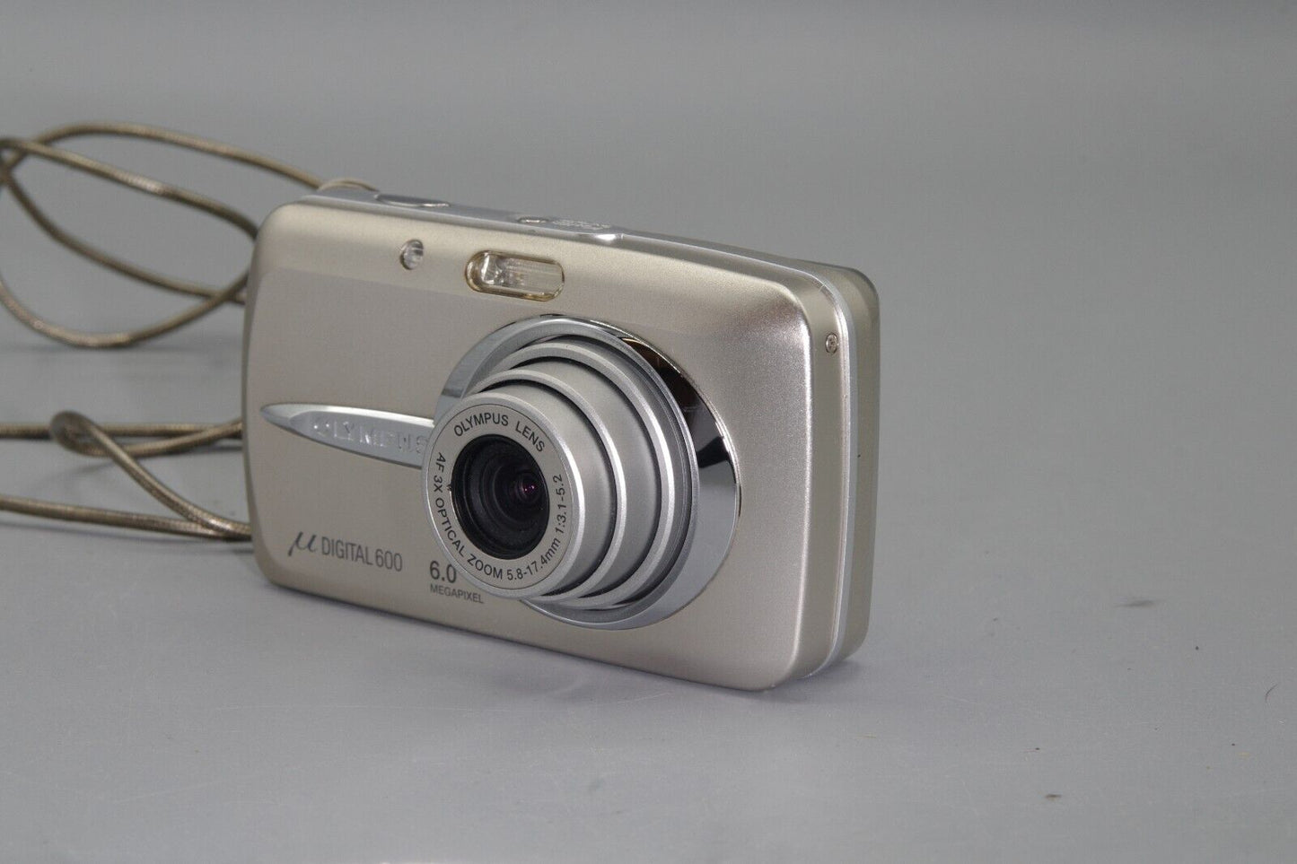 Olympus MJU 600 Digital 6MP Digital Compact Camera -  Tested&Working