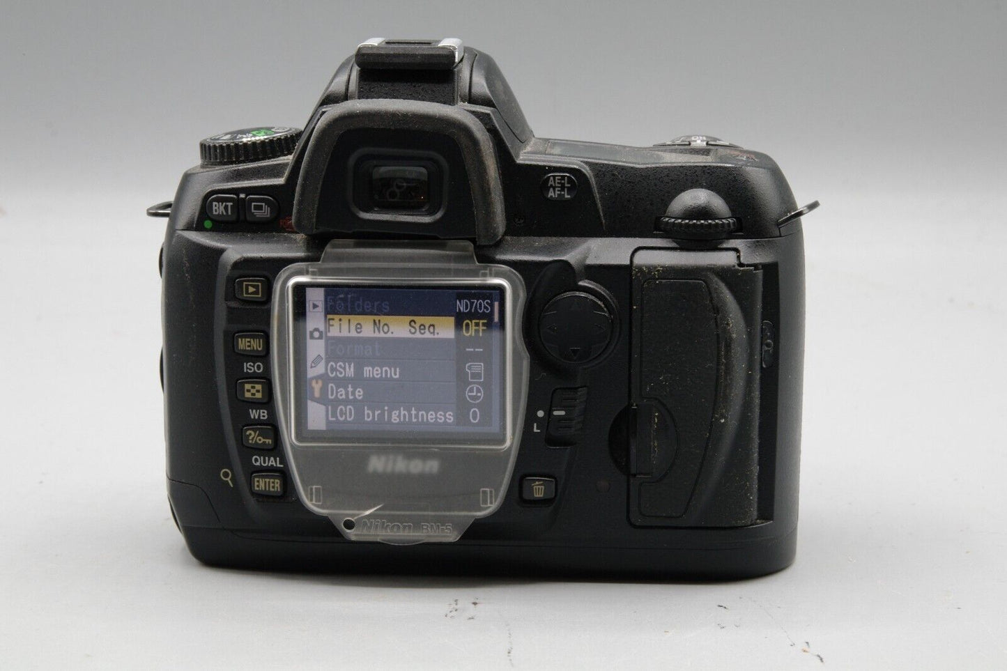 Nikon D70s 6.1MP DSLR Camera - Very Nice