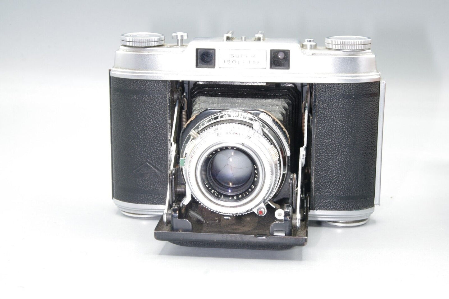 Agfa Super Isolette Medium Format Rangefinder Camera with 75mm F/3.8 Lens