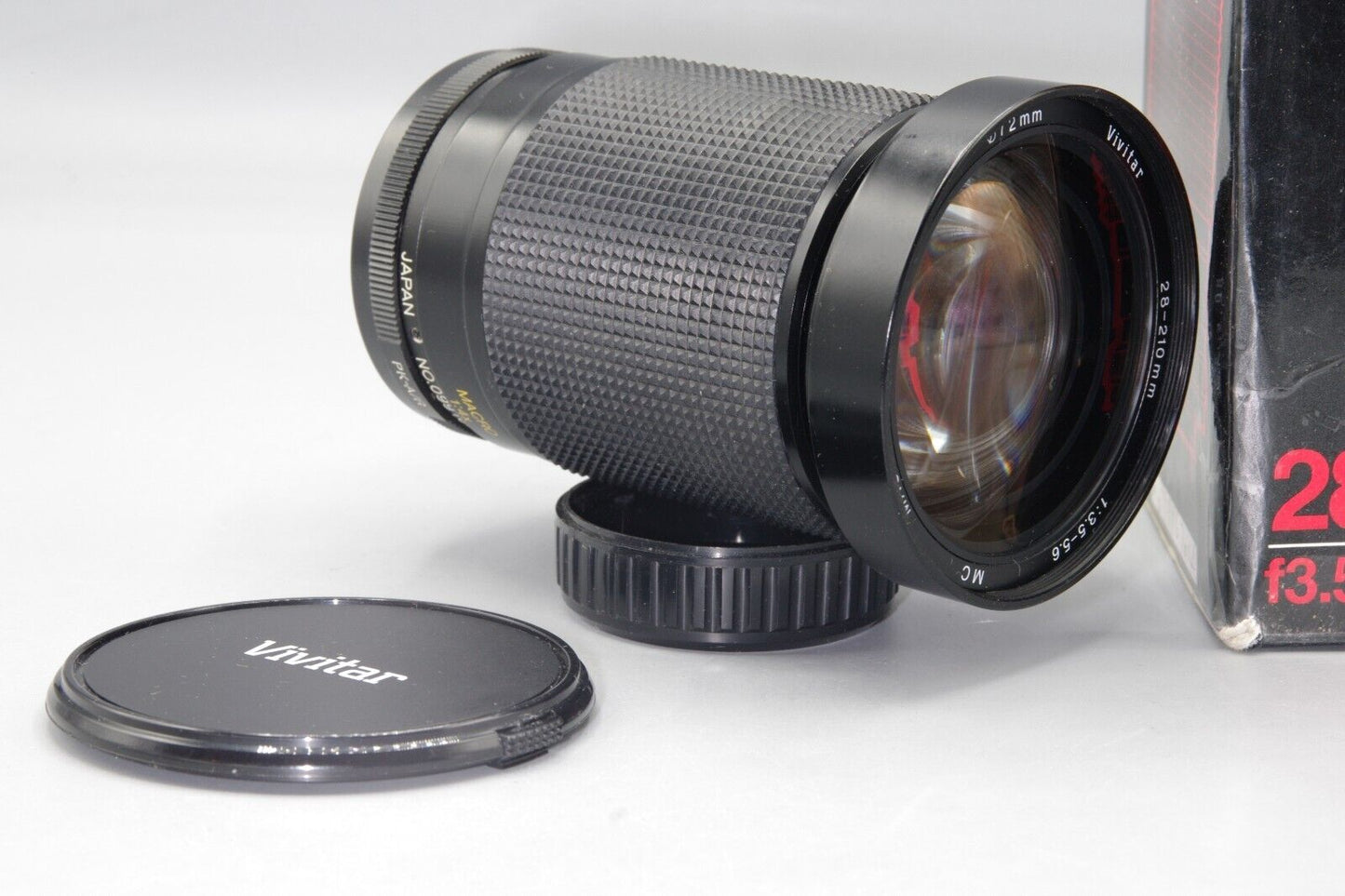 Boxed Vivitar 28-210mm F/3.5-5.6 Macro Zoom - Pentax KA Mount - Excellent
