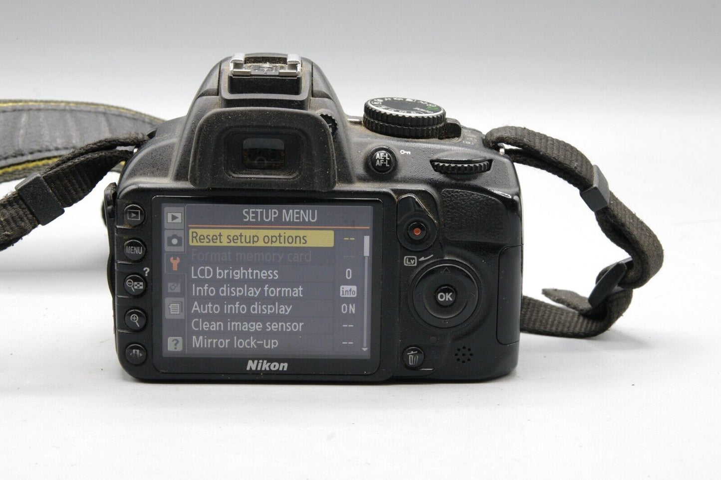 Nikon D3100 14.2MP DSLR - Good Condition with Battery