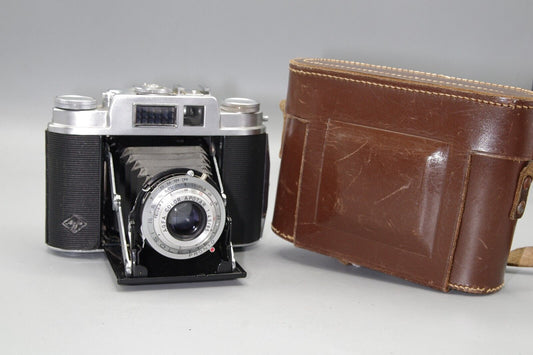 Agfa Isolette L Folding Camera with 85mm F/4.5 Apotar Lens