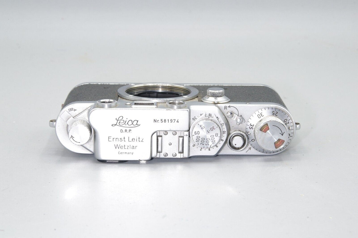 1951/2 Leica IIIf  35mm Rangefinder -Cosmetically Good but Shutter Slow