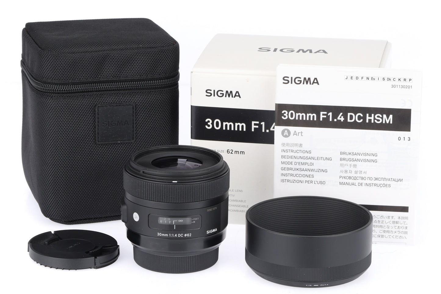 Sigma 30mm F1.4 DC Art Lens – Sony A Mount – Boxed – Excellent