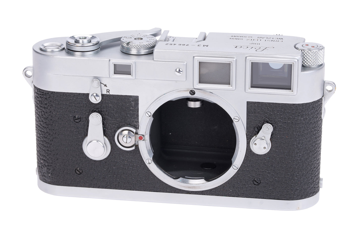 1955 Leica M3 Single‑Stroke Rangefinder Body – Serial 786452 - Excellent
