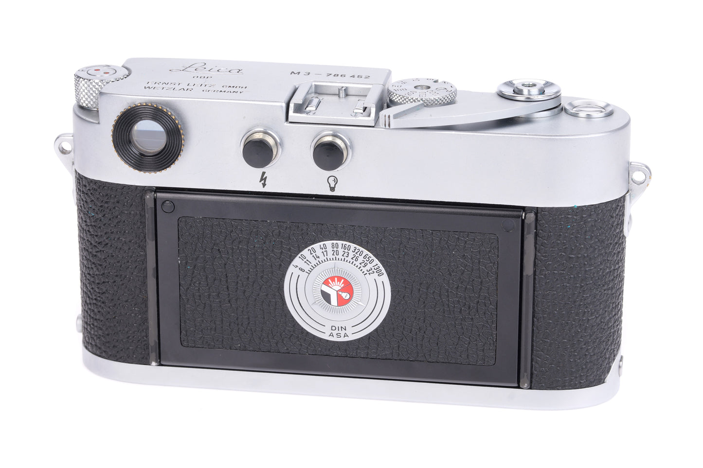1955 Leica M3 Single‑Stroke Rangefinder Body – Serial 786452 - Excellent