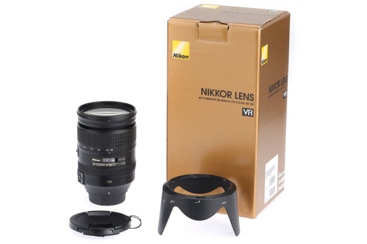 Nikon AF‑S 28‑300mm F3.5‑5.6 ED VR Lens – Box Hood &Caps – Nr Mint