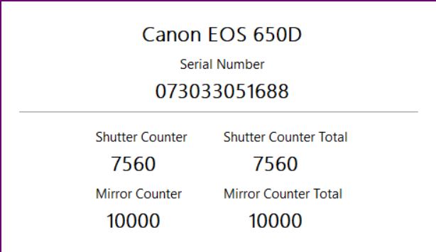 Canon EOS 650D DSLR Camera Kit + EF-S 18-55mm IS II Low S/C