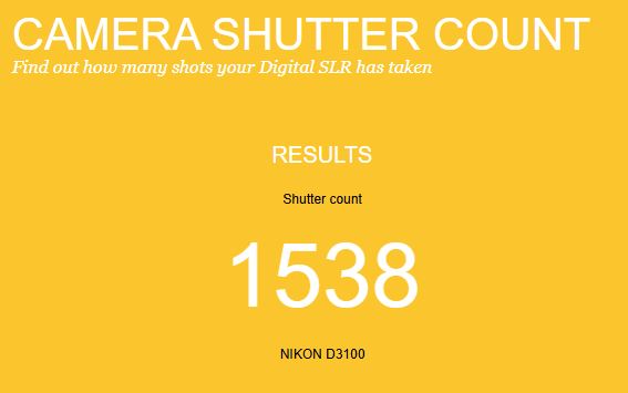 Nikon D3100 DSLR Camera – Near Mint – SC 1538 – With Charger & Battery – 14.2MP