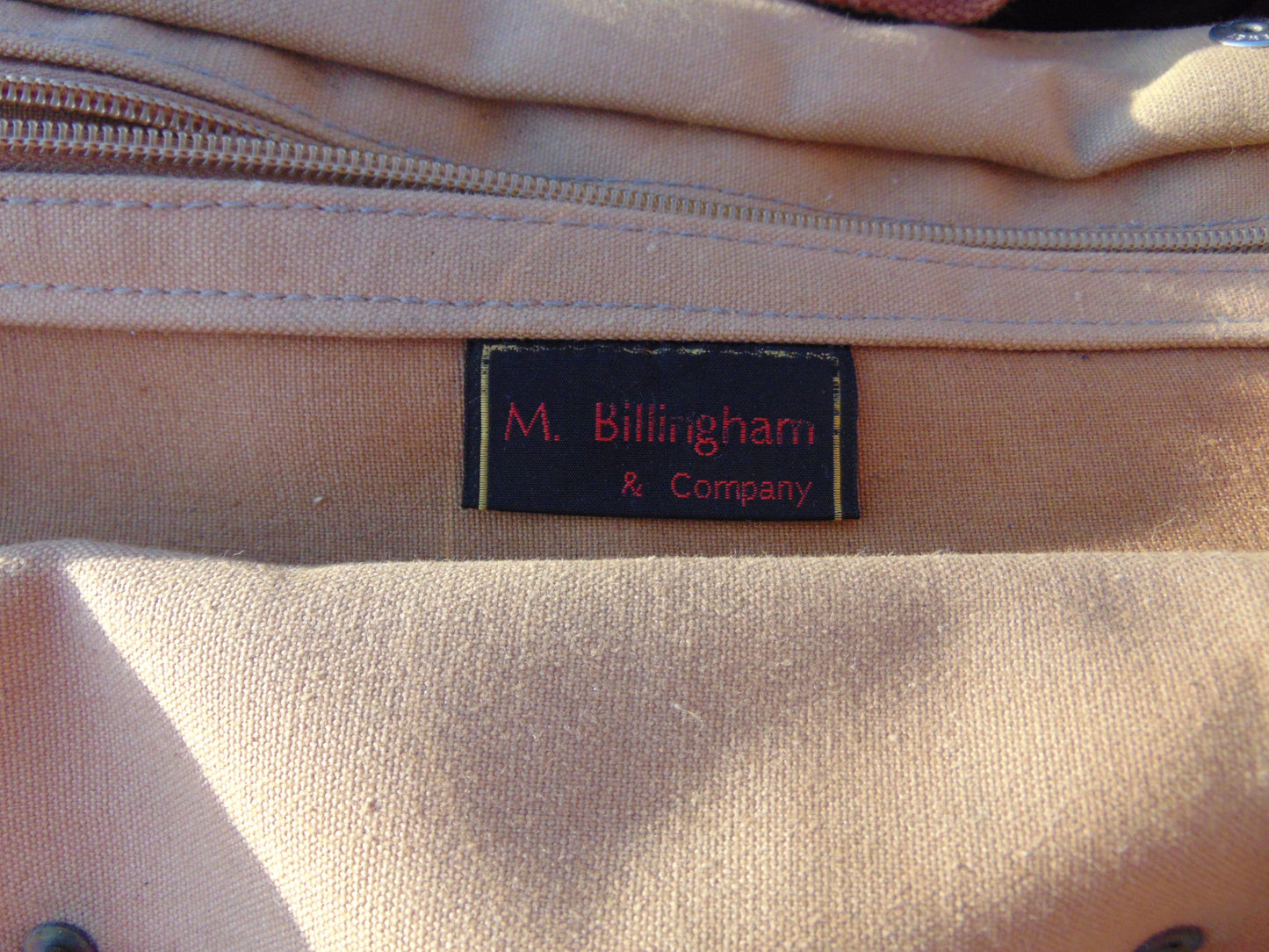Billingham System 1 Vintage Camera Bag – Pre‑225 Model – Made in England