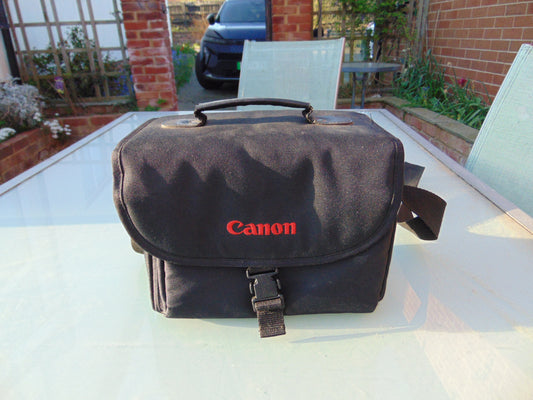 Canon Black Camera Shoulder Bag 15×24×17 – DSLR/SLR Padded Carry Case