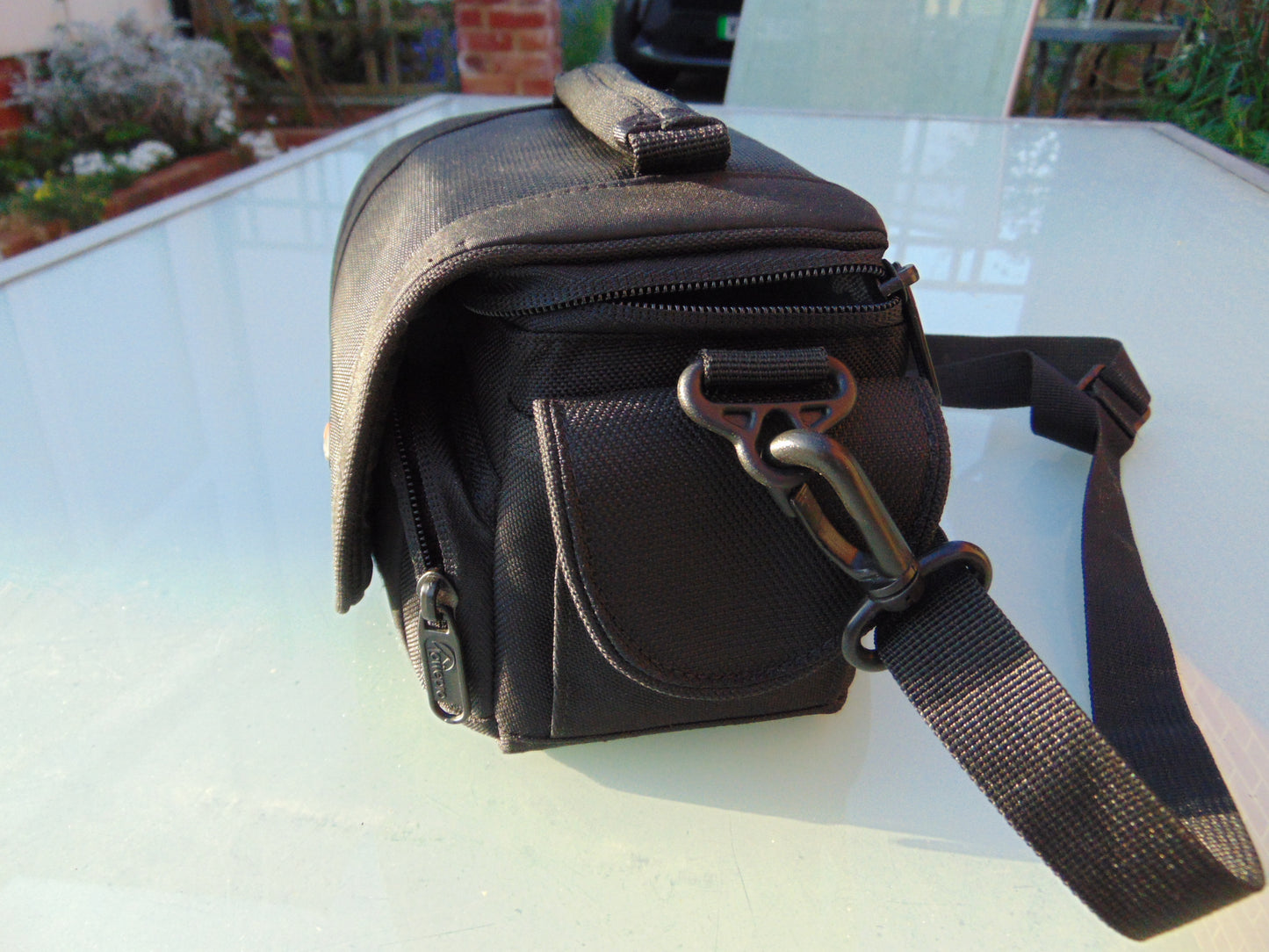 Lowepro Edit 110 Camera Bag – Compact Camcorder/Camera Case – Padded Carry Bag