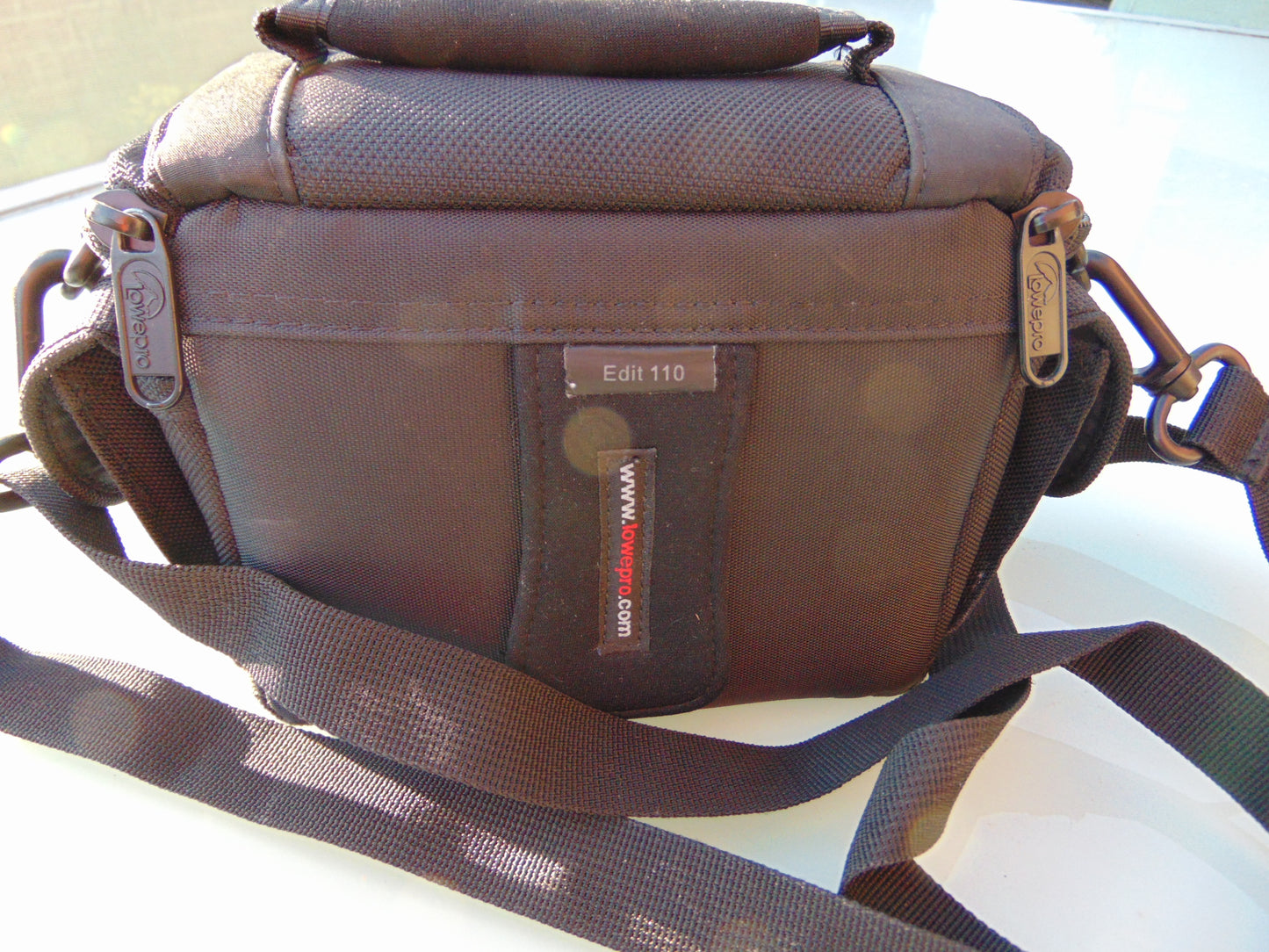 Lowepro Edit 110 Camera Bag – Compact Camcorder/Camera Case – Padded Carry Bag
