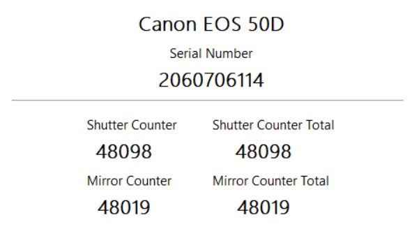 Canon EOS 50D DSLR with 18-55mm Lens and Charger – Shutter Count 48098