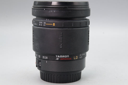 Tamron 28–200mm f/3.8–5.6 Aspherical LD (IF) Lens – Canon EF Mount – VGC