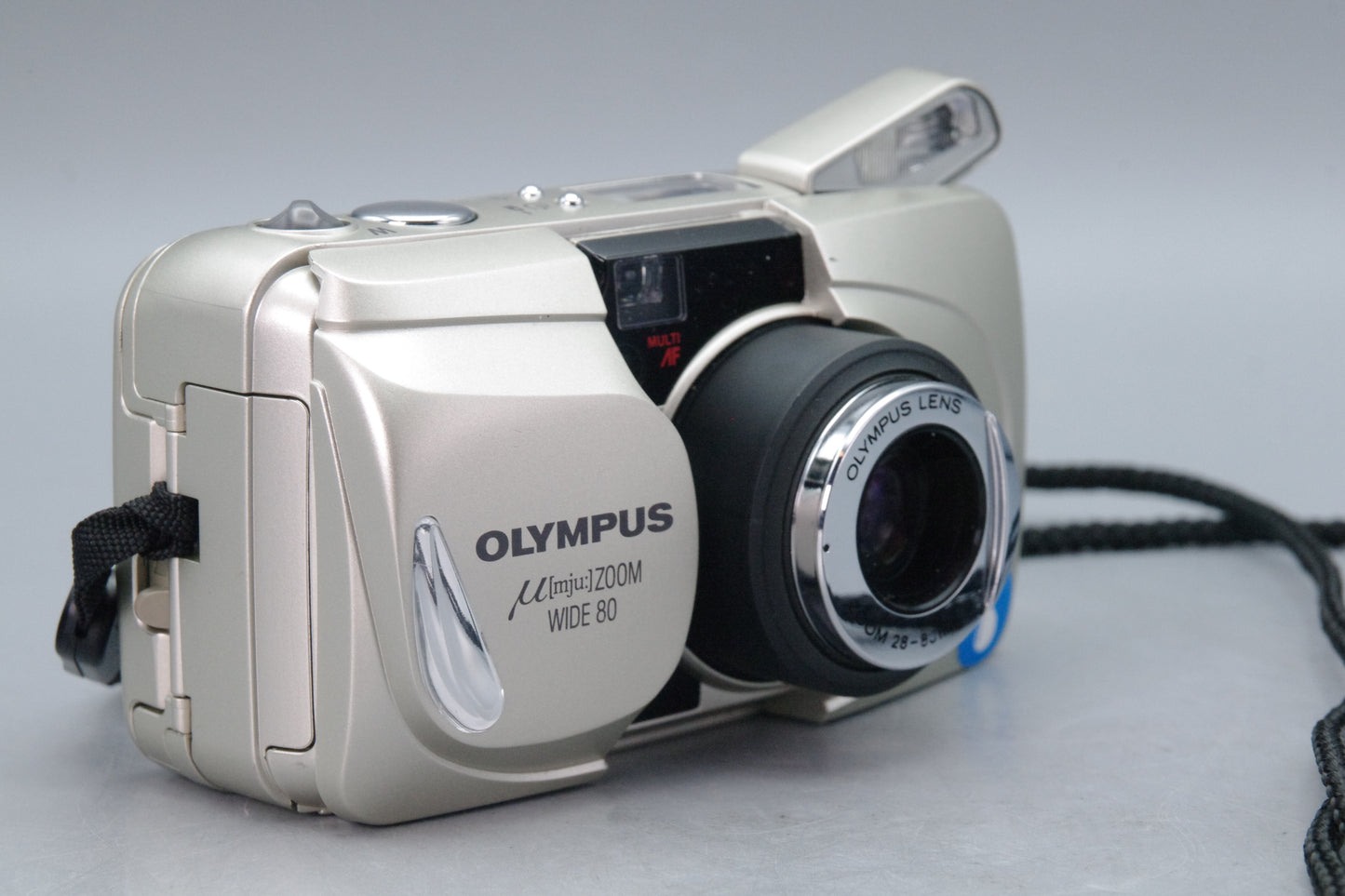 Olympus Mju Zoom Wide 80 – 35mm Film Camera – Excellent – Tested & Working