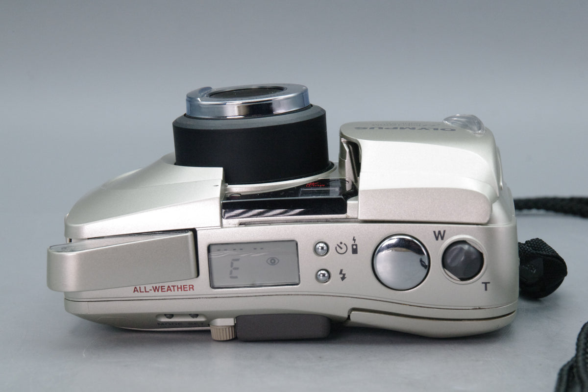 Olympus Mju Zoom Wide 80 – 35mm Film Camera – Excellent – Tested & Working