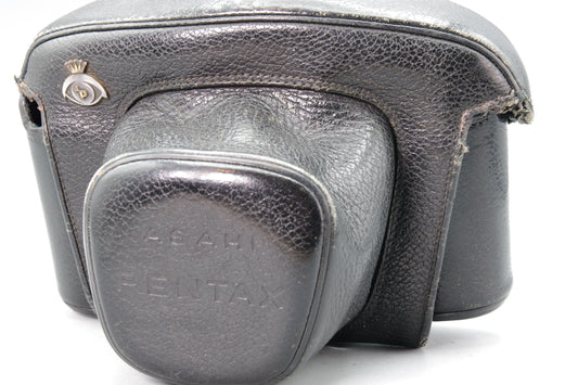 Asahi Pentax Leather Camera Case – Fits Spotmatic Series – Very Good Condition