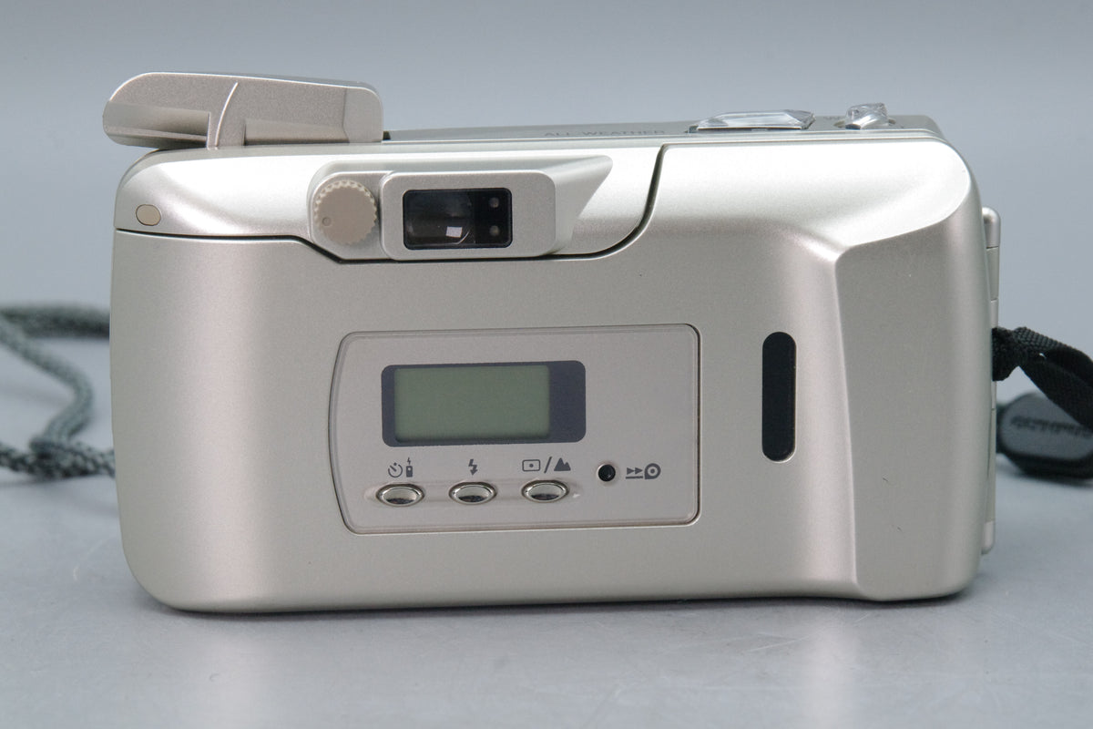 Olympus MJU III Zoom 115 35mm Film Camera with Case – Tested – VGC