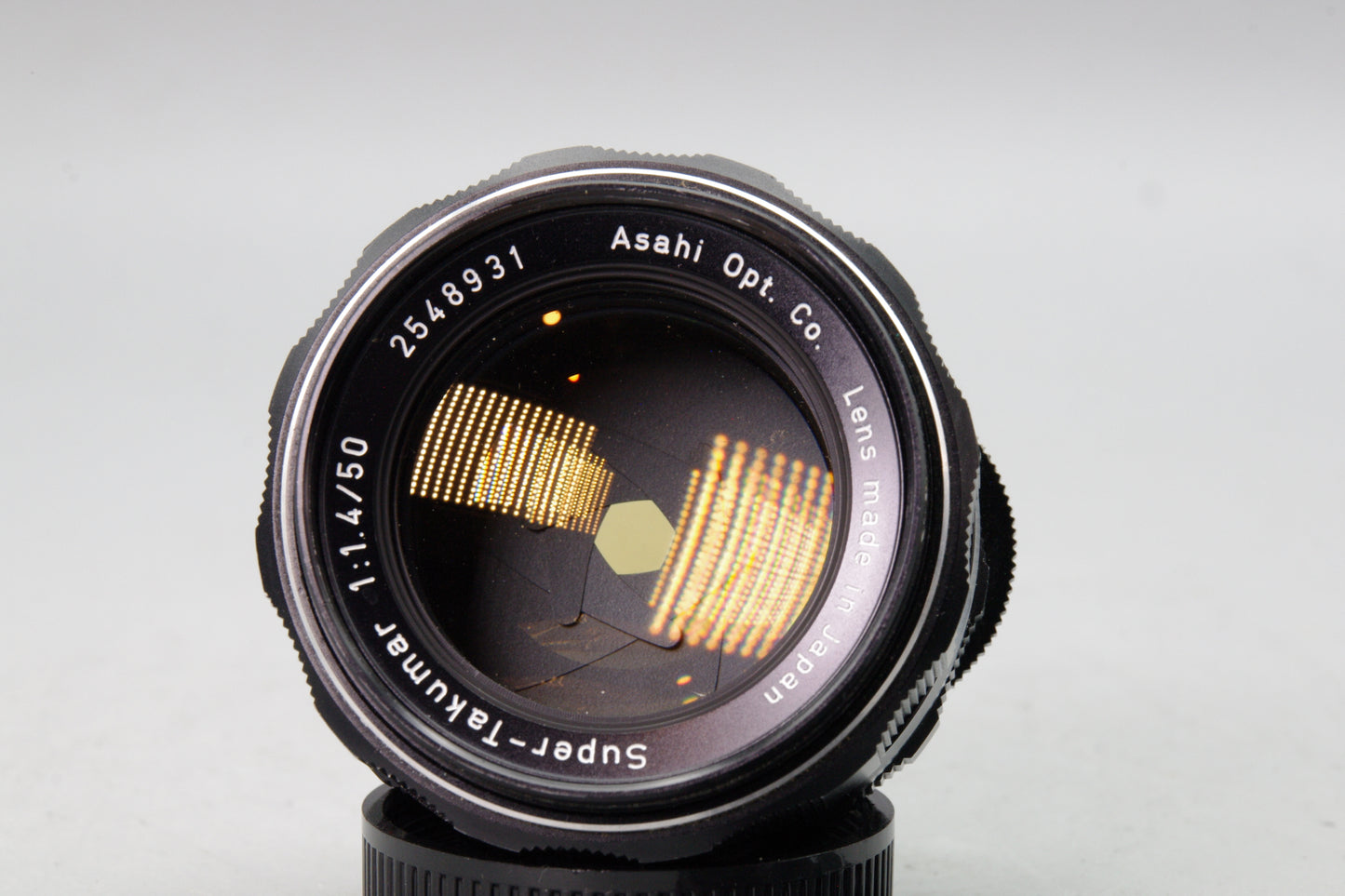 Asahi Super‑Takumar 50mm f/1.4 Lens – M42 Mount – Both Caps – Excellent
