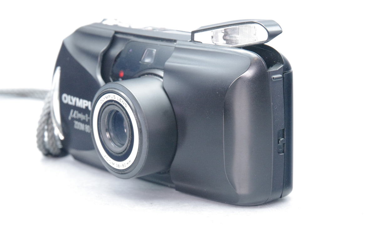 Olympus MJU Zoom II 80 Black Camera – 38–80mm Lens – VGC Tested