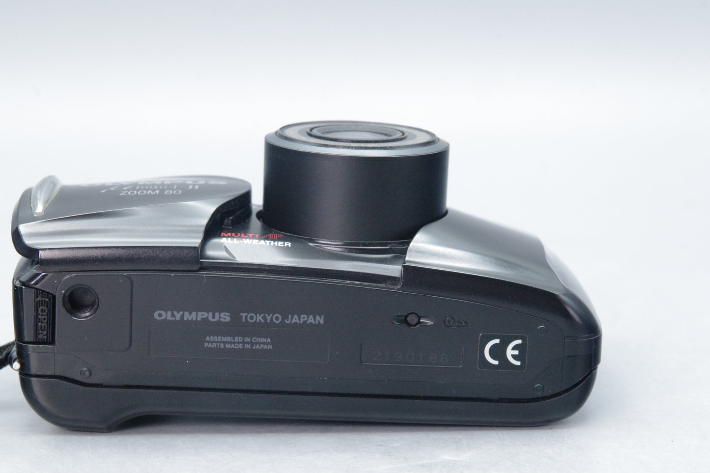 Olympus MJU Zoom II 80 Black Camera – 38–80mm Lens – VGC Tested