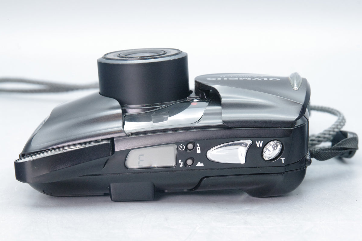 Olympus MJU Zoom II 80 Black Camera – 38–80mm Lens – VGC Tested