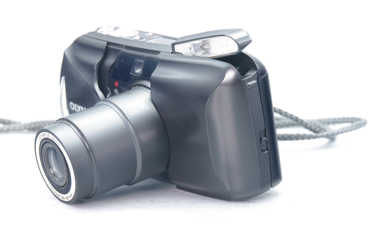 Olympus MJU Zoom II 80 Black Camera – 38–80mm Lens – VGC Tested