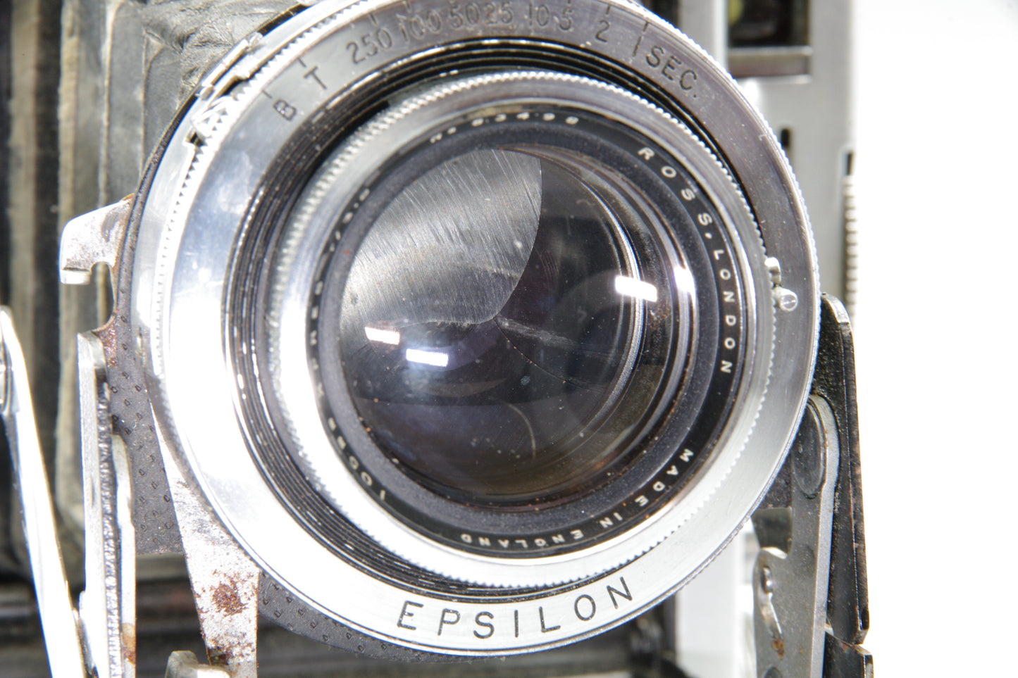 Ensign Selfix 820 Special Rangefinder Ross 105mm f3.8 Camera Vintage