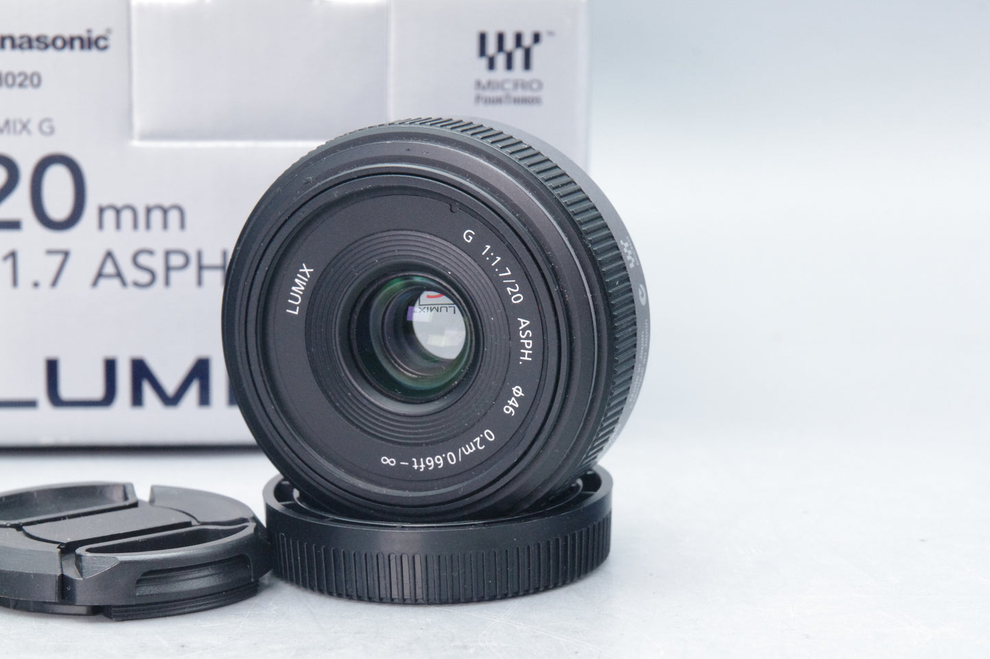 Lumix G 20mm F/1.7  Micro Four Thirds  M4/3 Pancake Lens - Excellent