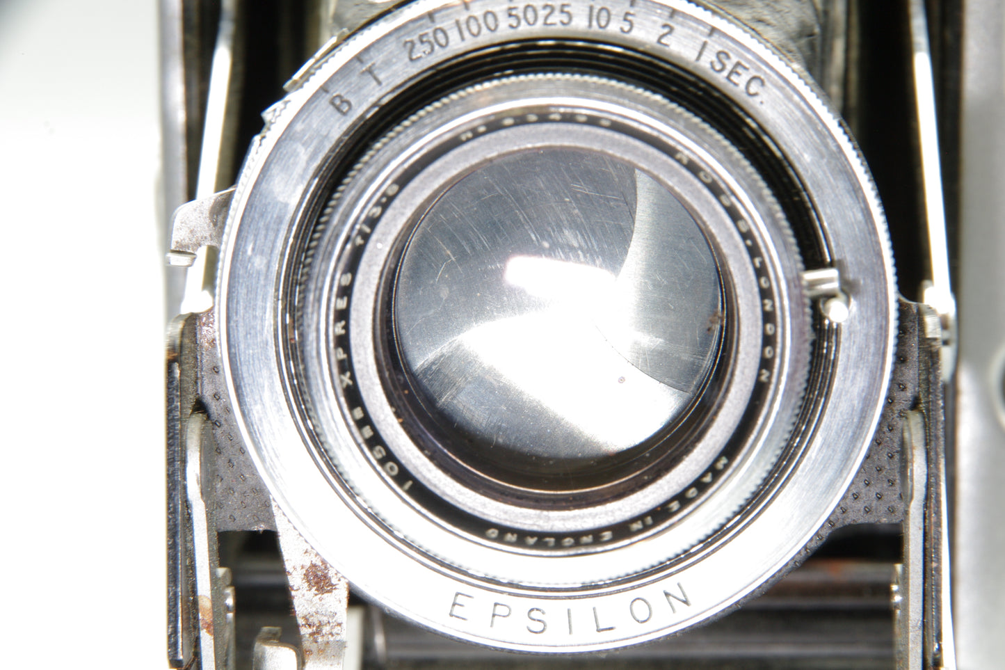 Ensign Selfix 820 Special Rangefinder Ross 105mm f3.8 Camera Vintage