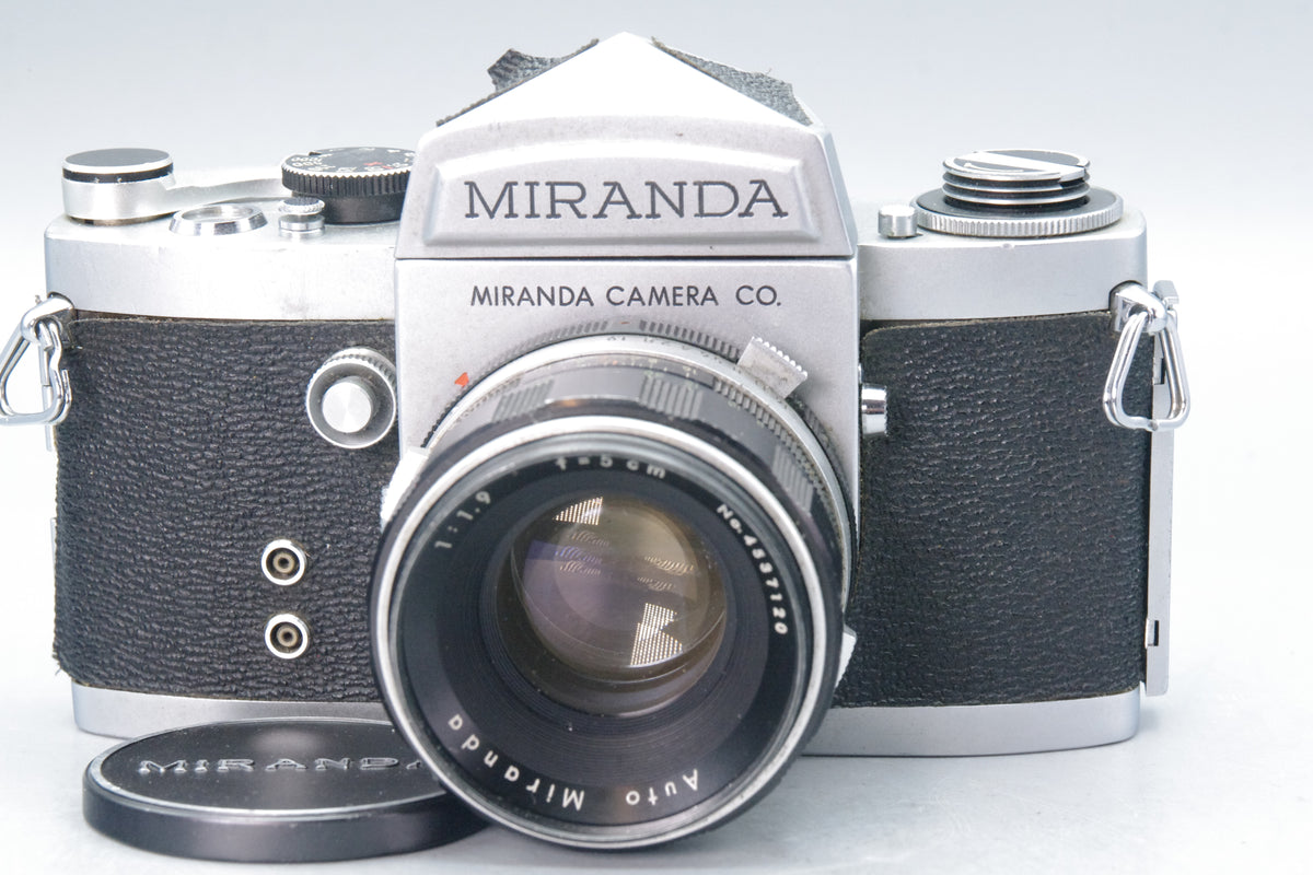Miranda F 35mm SLR with 5cm f/1.9 Lens – Tested & Working