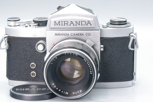 Miranda F 35mm SLR with 5cm f/1.9 Lens – Tested & Working