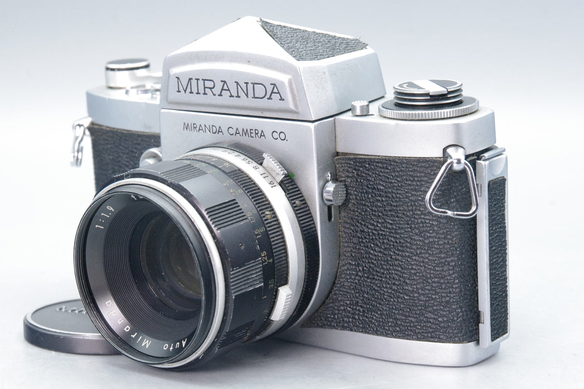 Miranda F 35mm SLR with 5cm f/1.9 Lens – Tested & Working