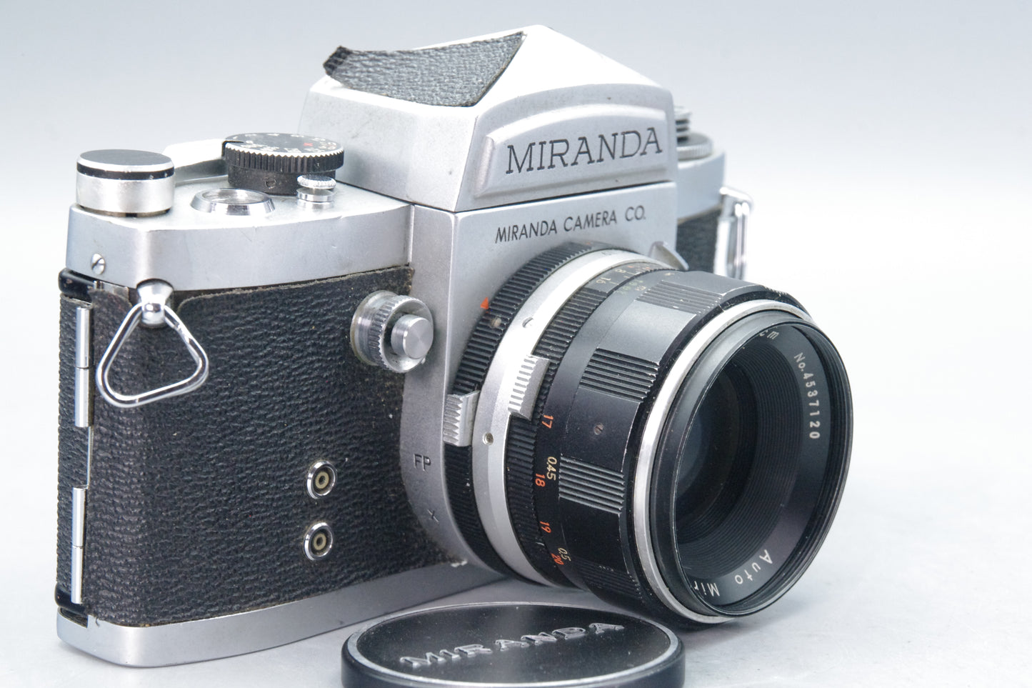 Miranda F 35mm SLR with 5cm f/1.9 Lens – Tested & Working