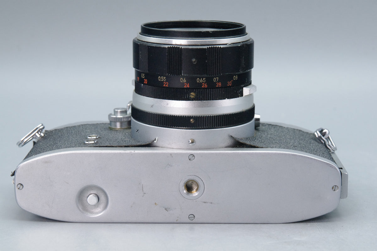 Miranda F 35mm SLR with 5cm f/1.9 Lens – Tested & Working
