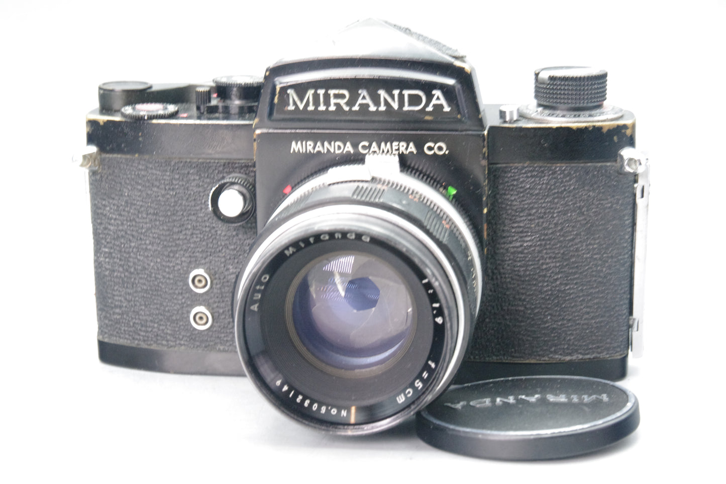 Miranda Automex 35mm SLR with 5cm f/1.9 Lens – Tested & Working – Minor Fungus