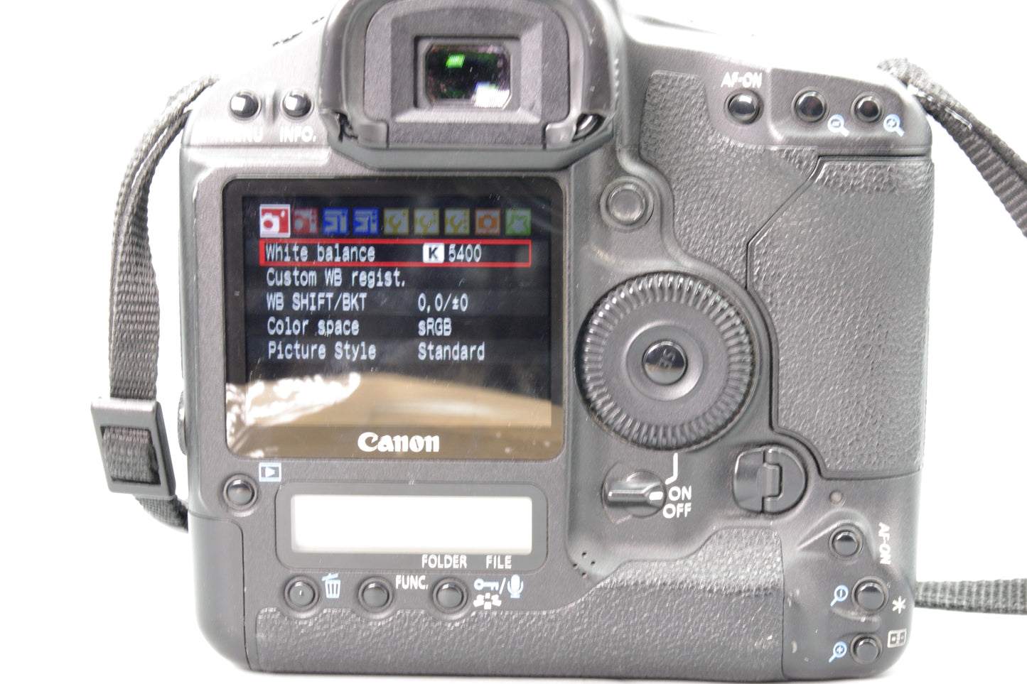Canon EOS‑1D Mark III DSLR – Boxed – Charger Battery Cables – Tested – VGC
