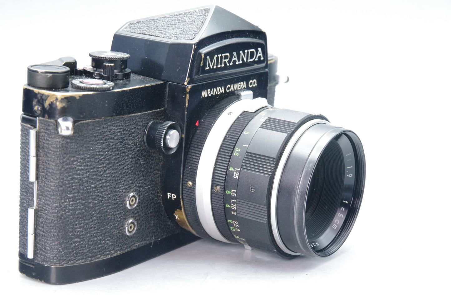 Miranda Automex 35mm SLR with 5cm f/1.9 Lens – Tested & Working – Minor Fungus