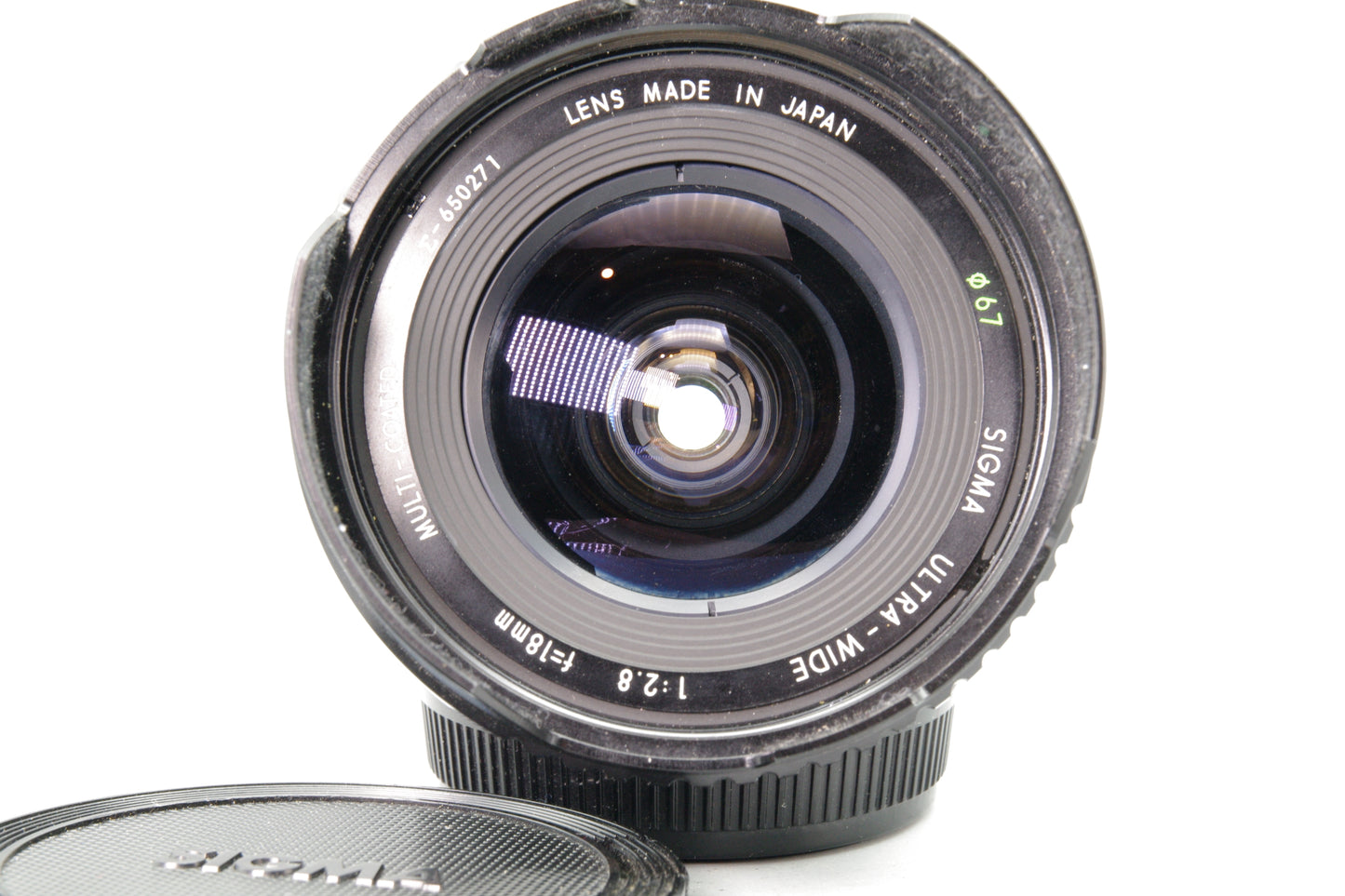 Sigma 18mm f/2.8 Ultra‑Wide Prime Lens – Olympus OM Mount – Tested – VGC