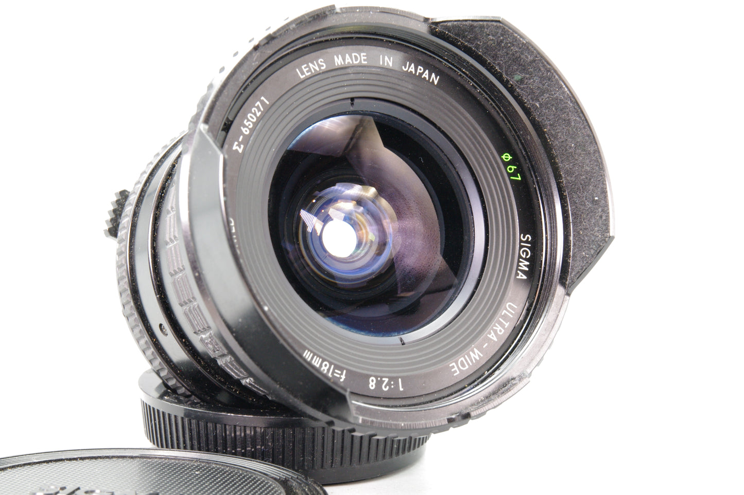 Sigma 18mm f/2.8 Ultra‑Wide Prime Lens – Olympus OM Mount – Tested – VGC