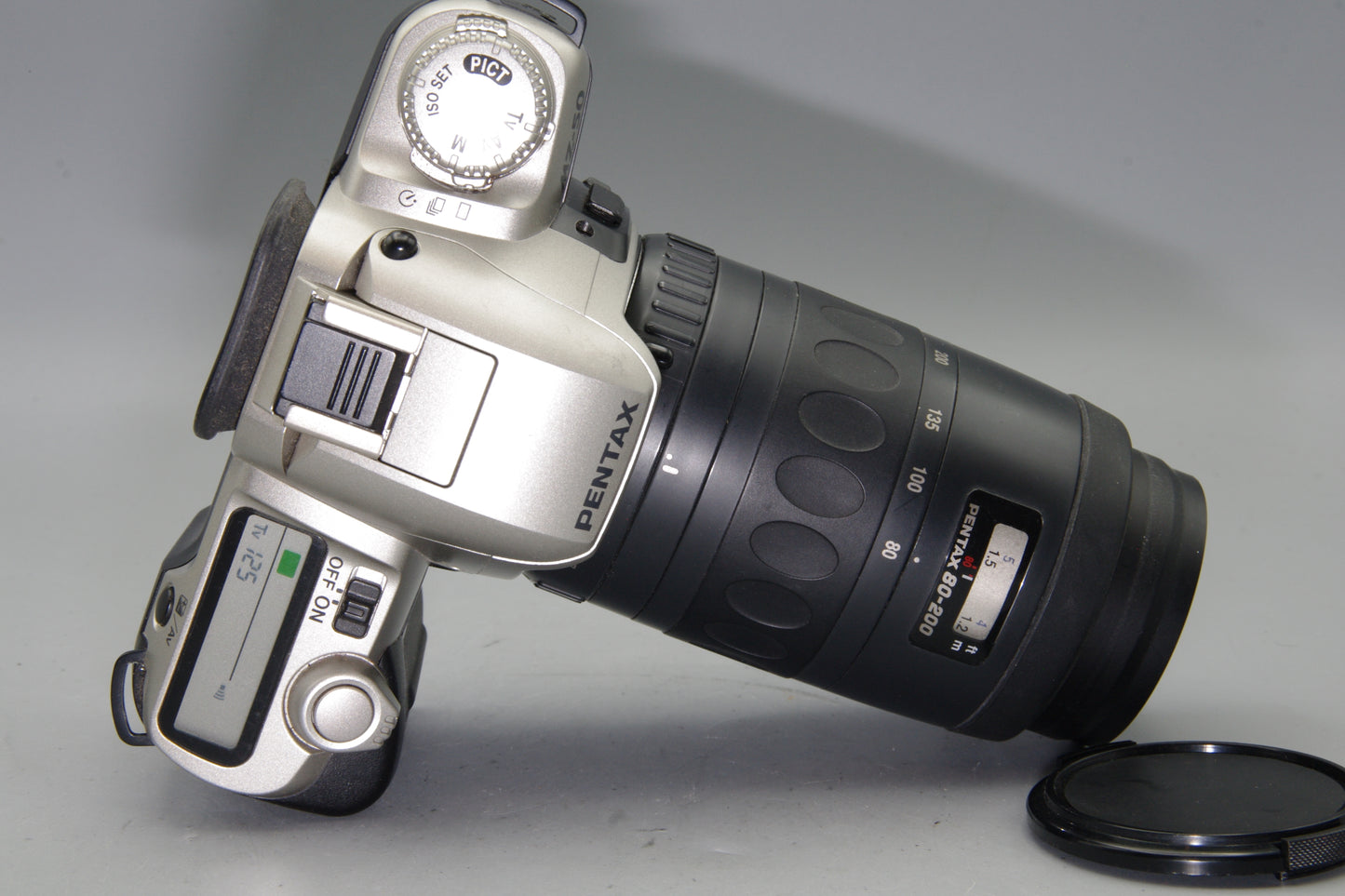 Pentax MZ‑50 35mm SLR Camera with  80‑200mm Lens