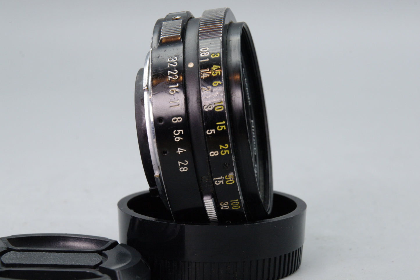 Nikon GN Auto Nikkor 45mm f/2.8 Lens – Pre‑AI Pancake – Tested – VGC