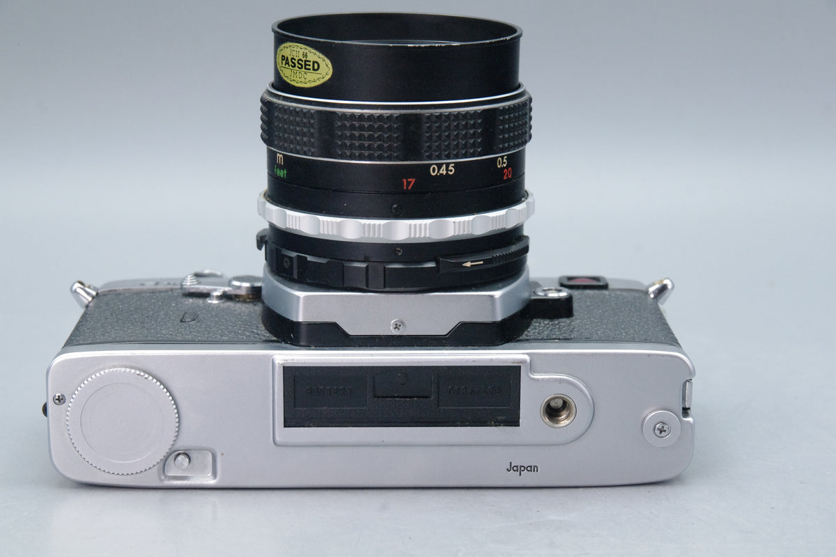 Miranda DX‑3 35mm SLR with 50mm f/1.8 Lens – Tested & Working – Minor Fungus