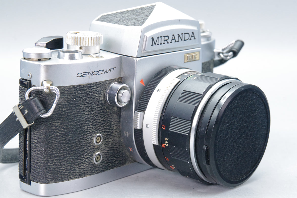 Miranda Sensomat RE 35mm SLR with 50mm f/1.8 Lens – Tested & Working