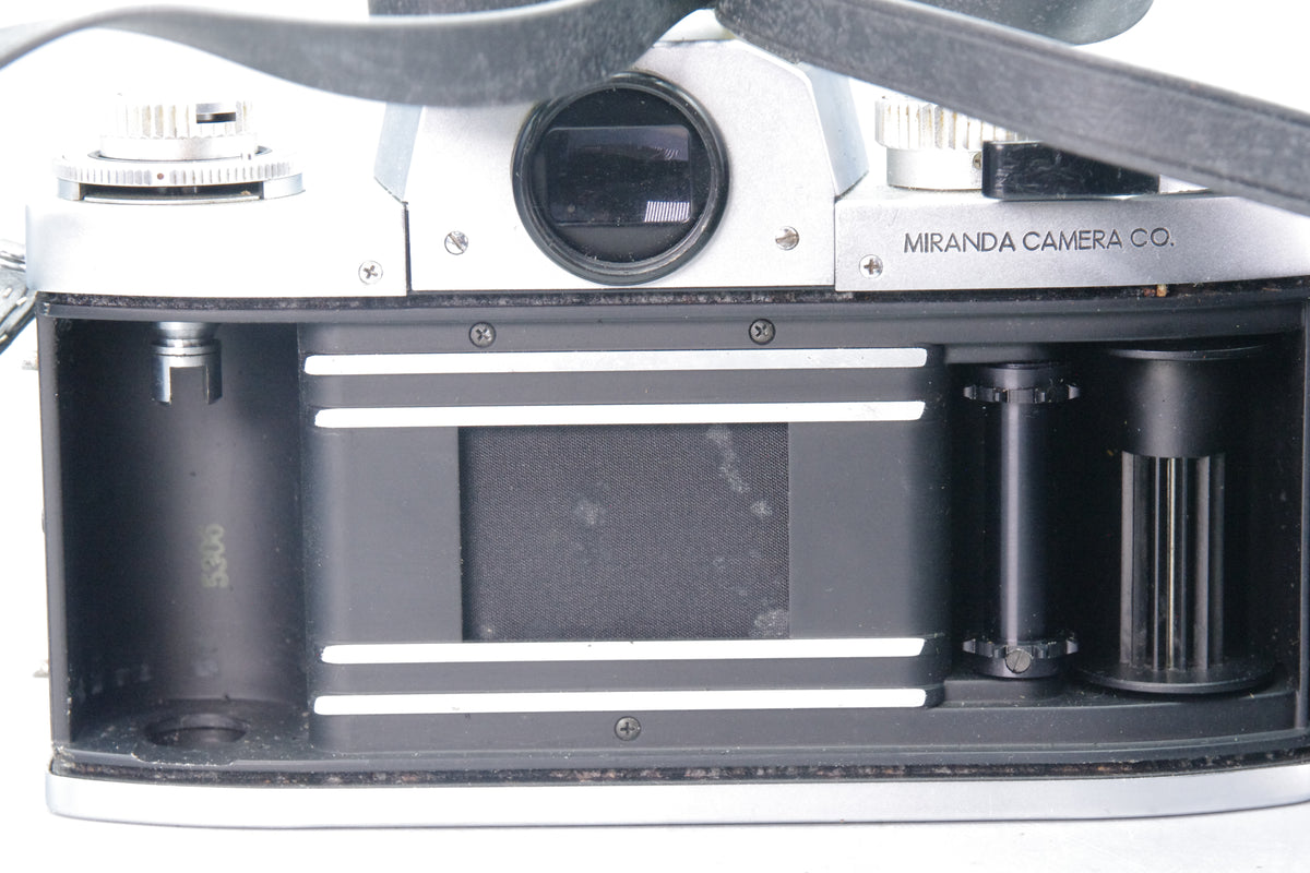 Miranda Sensomat RE 35mm SLR with 50mm f/1.8 Lens – Tested & Working