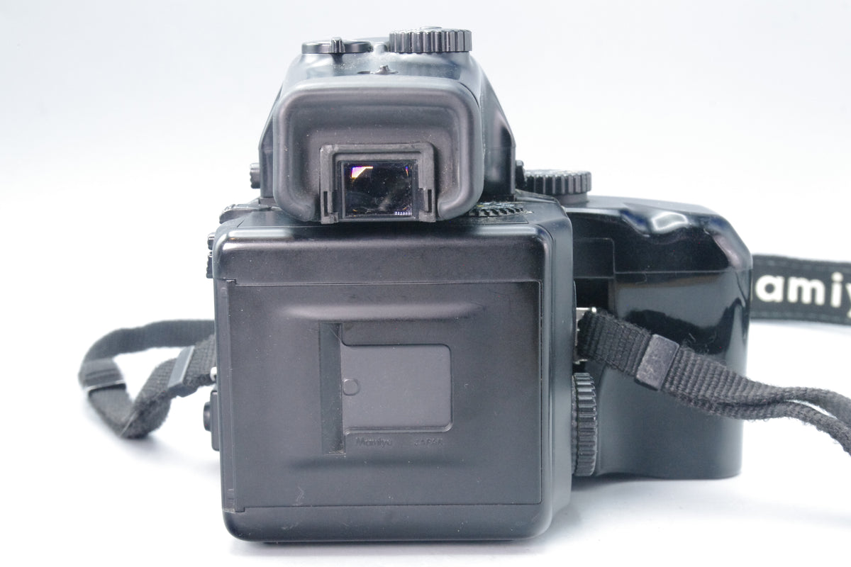 Mamiya M645 Pro with AE Prism Finder, WG402 Winder & 120 Back – Tested & Working