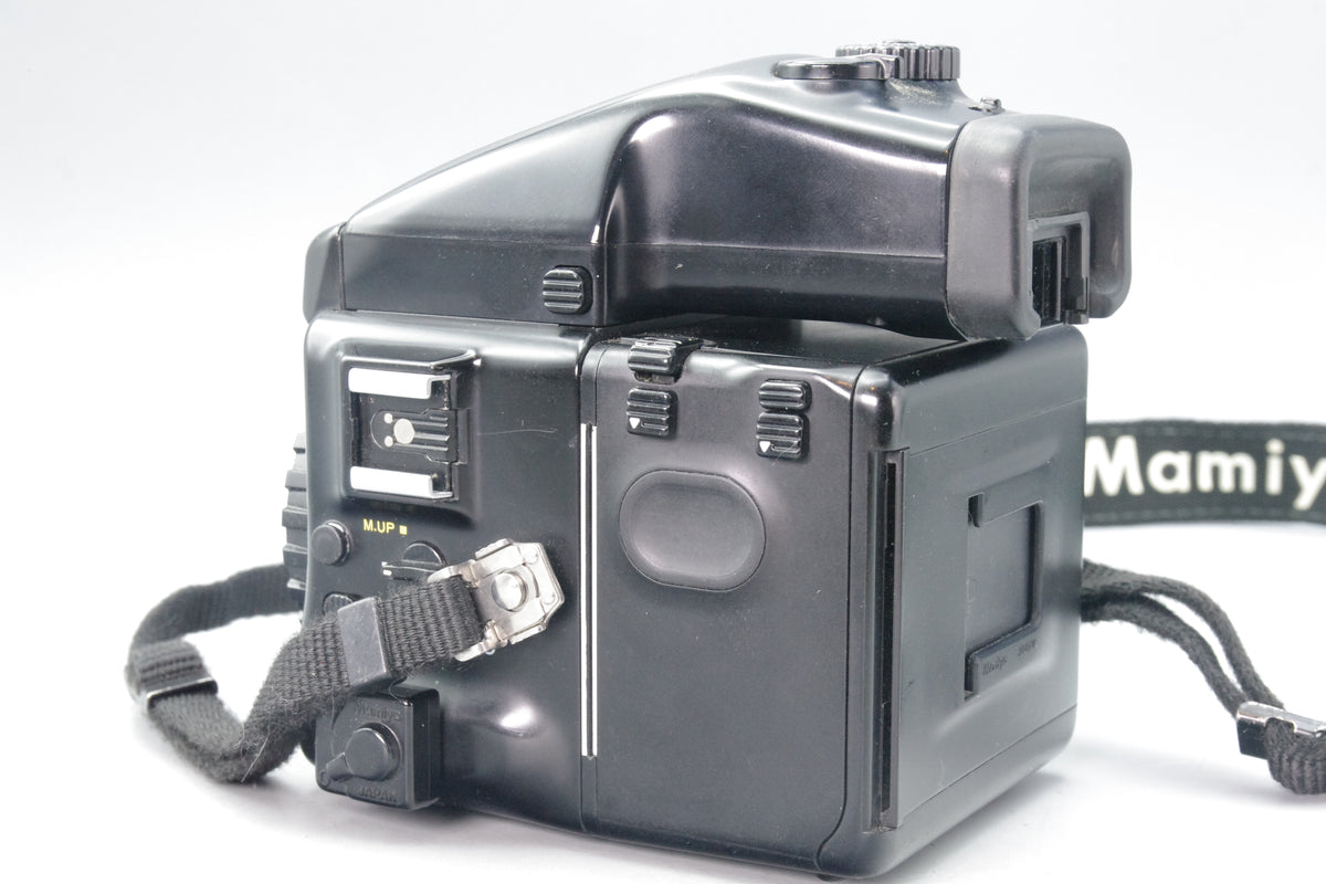 Mamiya M645 Pro with AE Prism Finder, WG402 Winder & 120 Back – Tested & Working