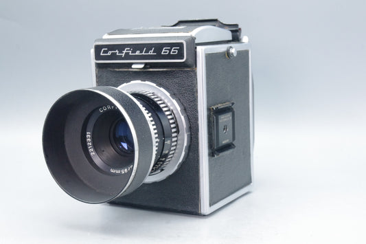 Corfield 66 – Medium Format SLR – Lumax 95mm f/3.5 – Rare British Camera